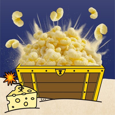 Pirate's Booty Cheddar Blast, .75oz, 16/Box (324-00002)