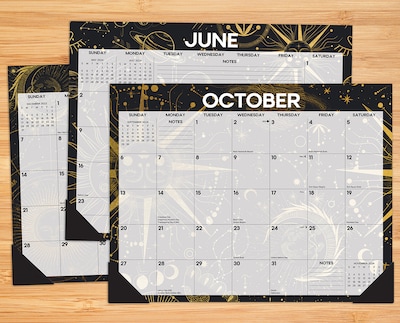 2024 Willow Creek Celestial 22 x 17 Monthly Desk or Wall Calendar, Multicolor (39724)