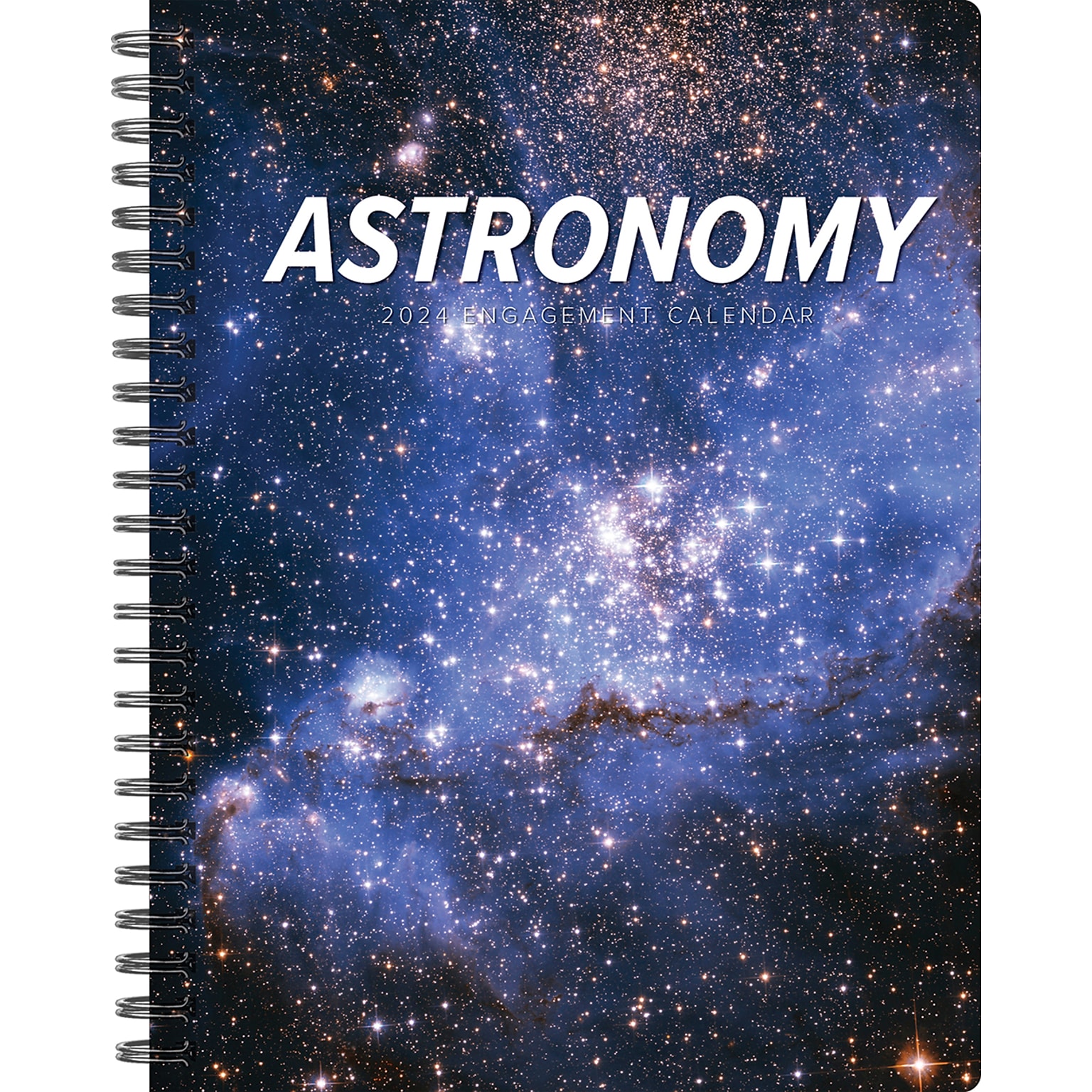 2024 Willow Creek Press Astronomy Weekly Engagement Calendar, 6.5 x 8.5 Spiral Planner (37812)
