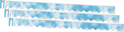 Barker Creek Borders/Trim, Blue Tie-Dye and Ombré, 39/Set (4333)