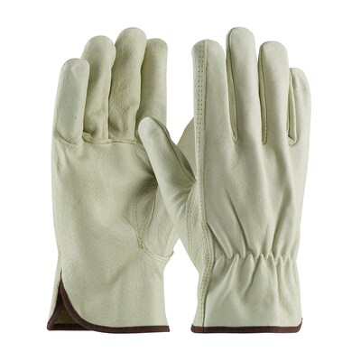 PIP Driver's Gloves, Top Grain Pigskin, Large, Cream (70-361/L)