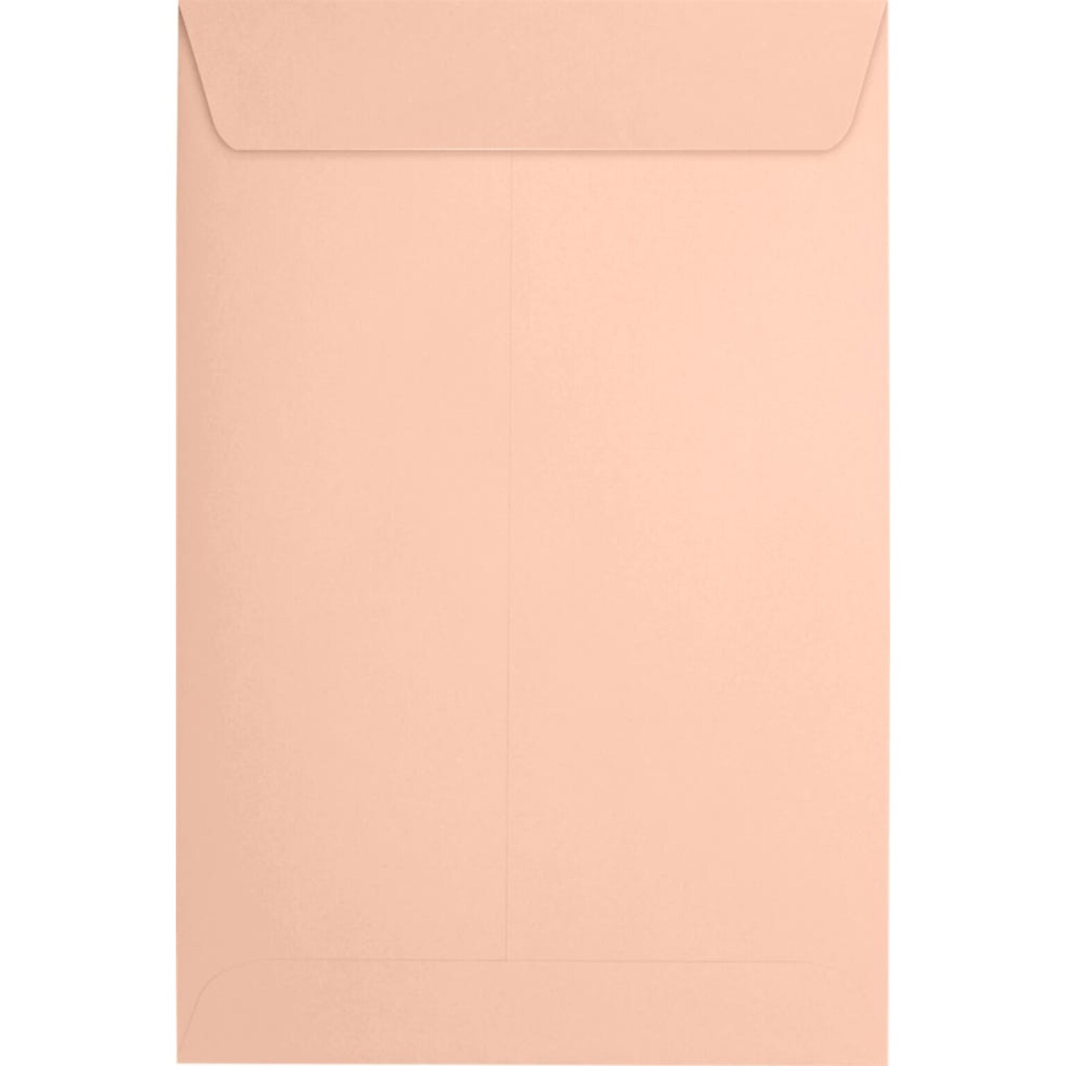 JAM Paper 6 x 9 Open End Envelopes, Peel & Press, Blush Pink, 50 Pack (1644-114-50)