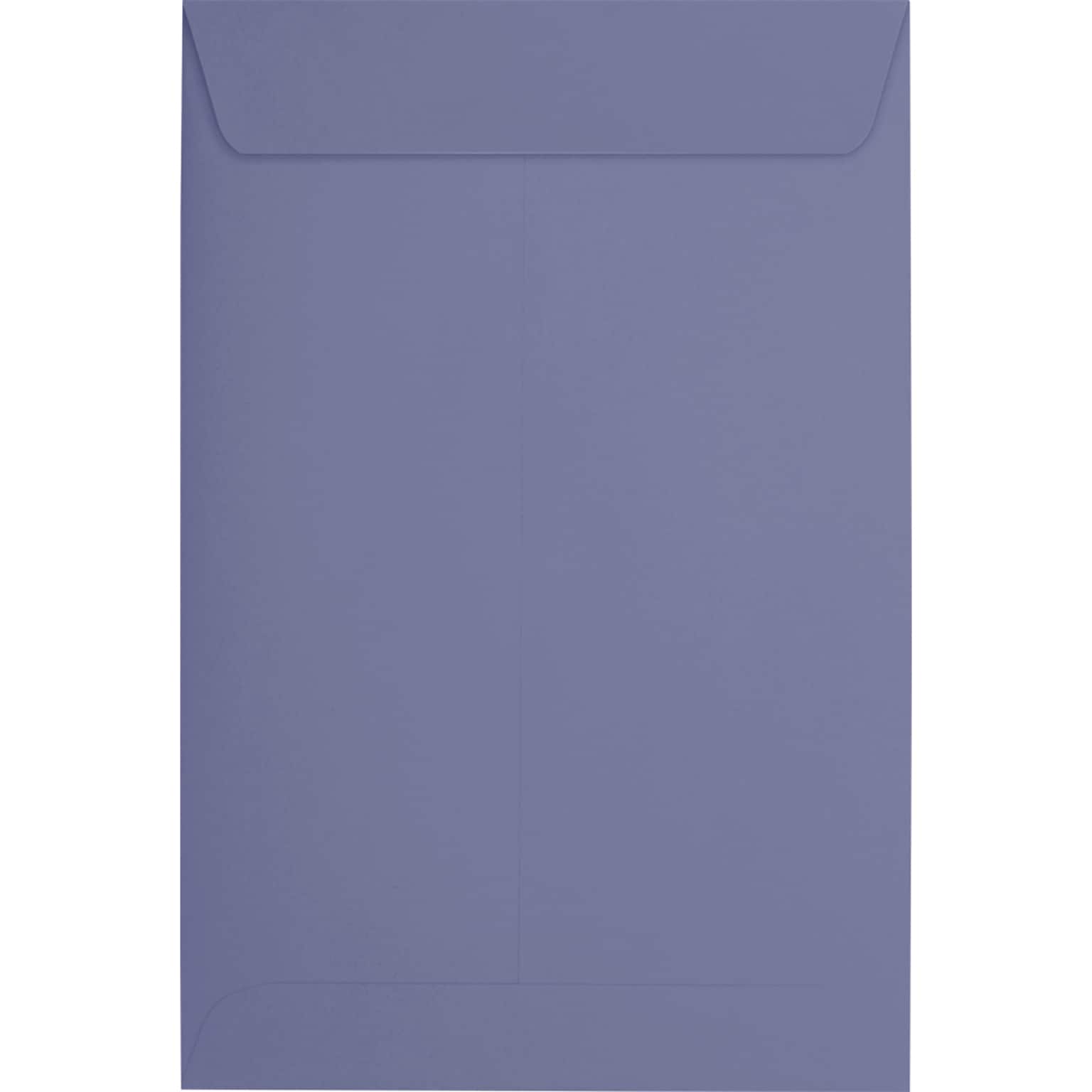 JAM Paper 6 x 9 Open End Envelopes ,Wisteria , 50 Pack, Purple (LUX-1644-106-50)