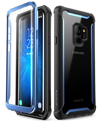 i-Blason Samsung Galaxy S9 Case, Ares Full-body Rugged Clear Bumper Case Without Built-in Screen Pro