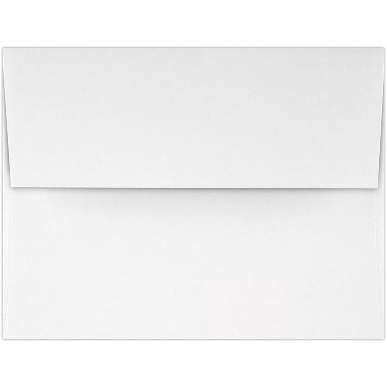 LUX A2 Invitation Envelopes (4 3/8 x 5 3/4) 250/Pack, Classic Crest® Whitestone (4870-70WS-250)