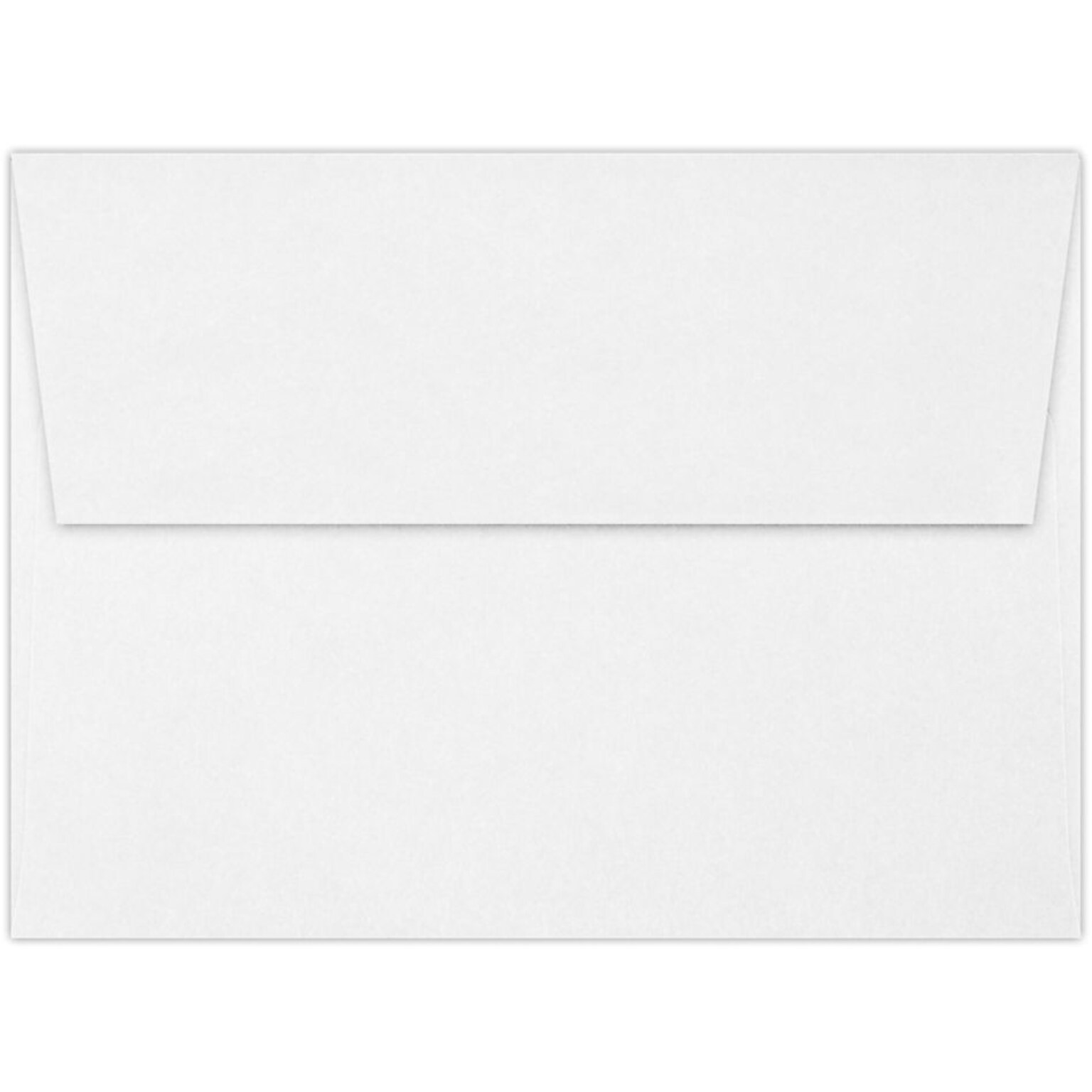 LUX A6 Invitation Envelopes (4 3/4 x 6 1/2) 500/Pack, 70lb. Classic Crest® Bright White - 100% Recycled (4875-70RBW-500)