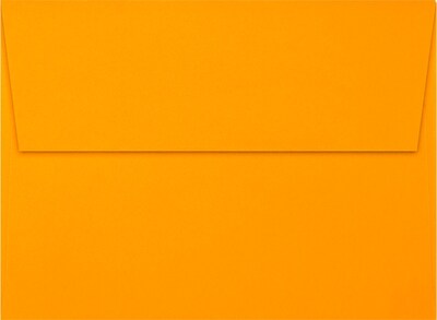 LUX A6 Invitation Envelopes (4 3/4 x 6 1/2) 1000/Pack, Electric Orange (4875-UORA-1000)