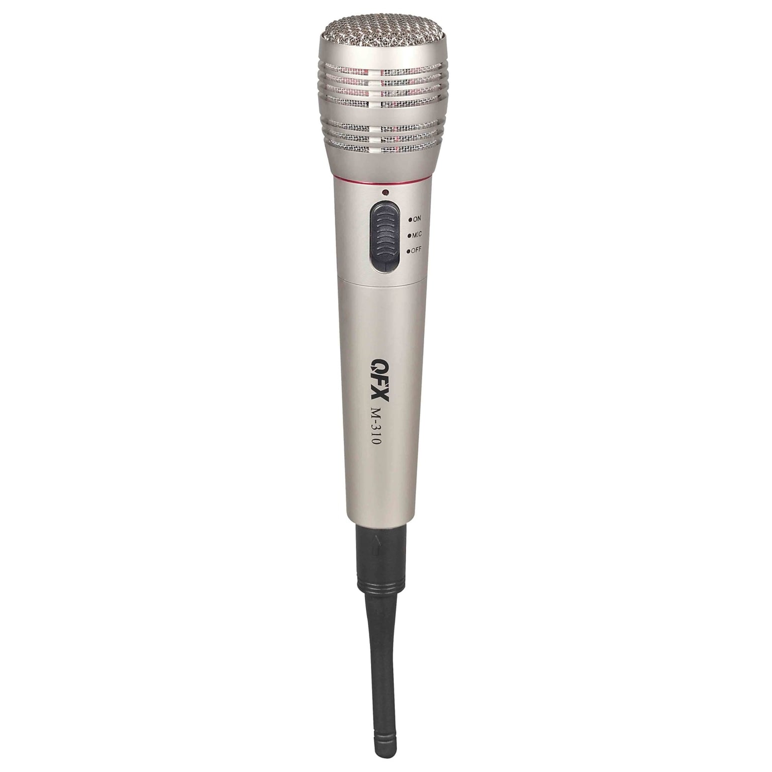 QFX Wireless Dynamic Professional Microphone, Silver (M-310)