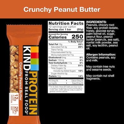 KIND Protein Variety Pack, 1.76 oz, 24/Box (600-00777)