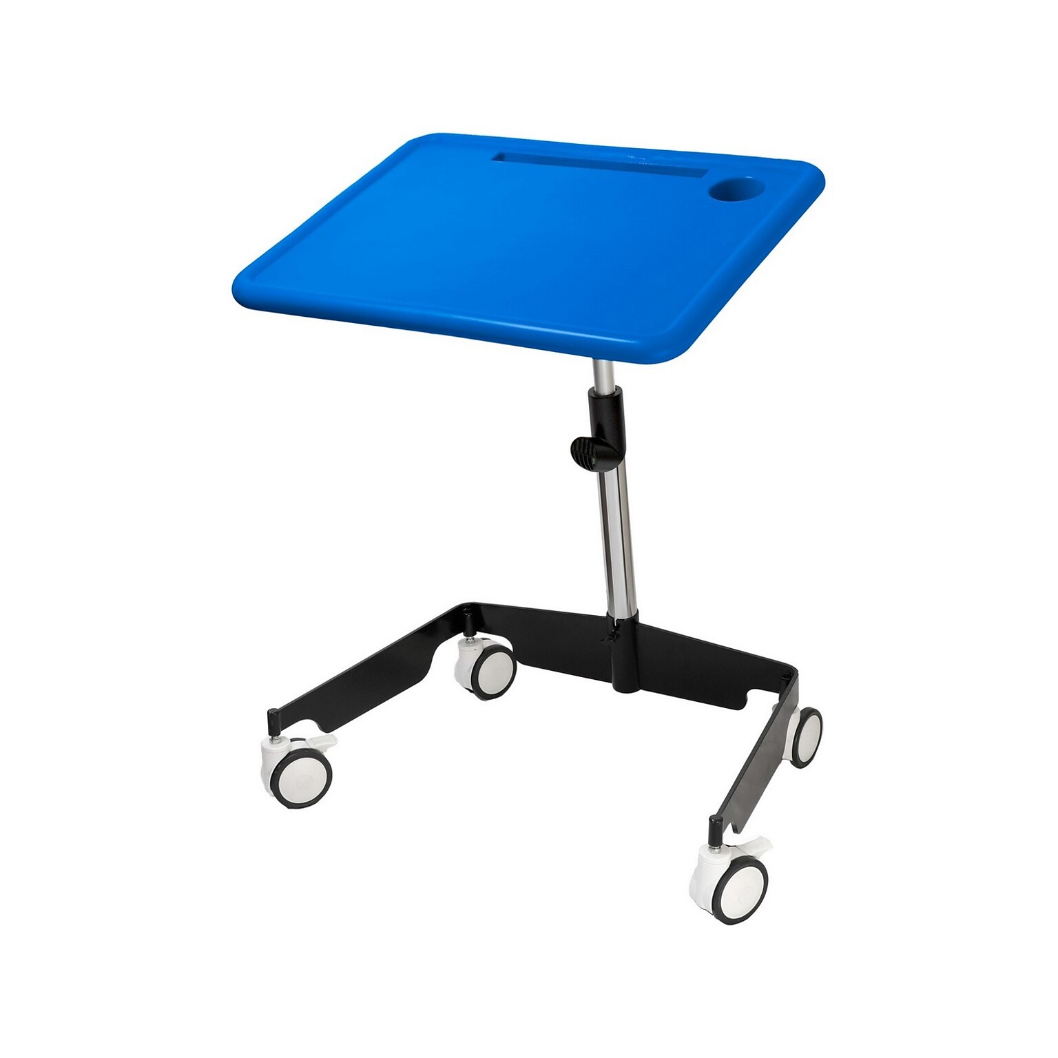 Kore Design Kids Sit-Stand Mobile Student Desk, Adjustable 31-38, Blue