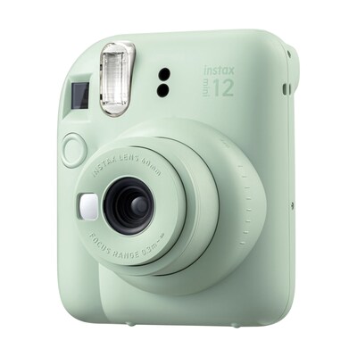 FUJIFILM instax mini 12 Instant Film Camera, Mint Green (16806262)