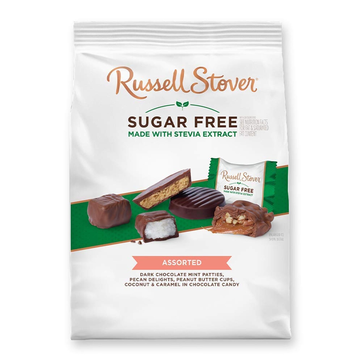 Russell Stover Sugar-Free Assorted Chocolate Candy, 19.9 oz (220-02268)