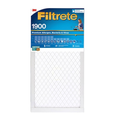 Filtrete High Performance Air Filter, 1900 MPR, 14 x 25 x 1, 4/Carton (UA04-4)