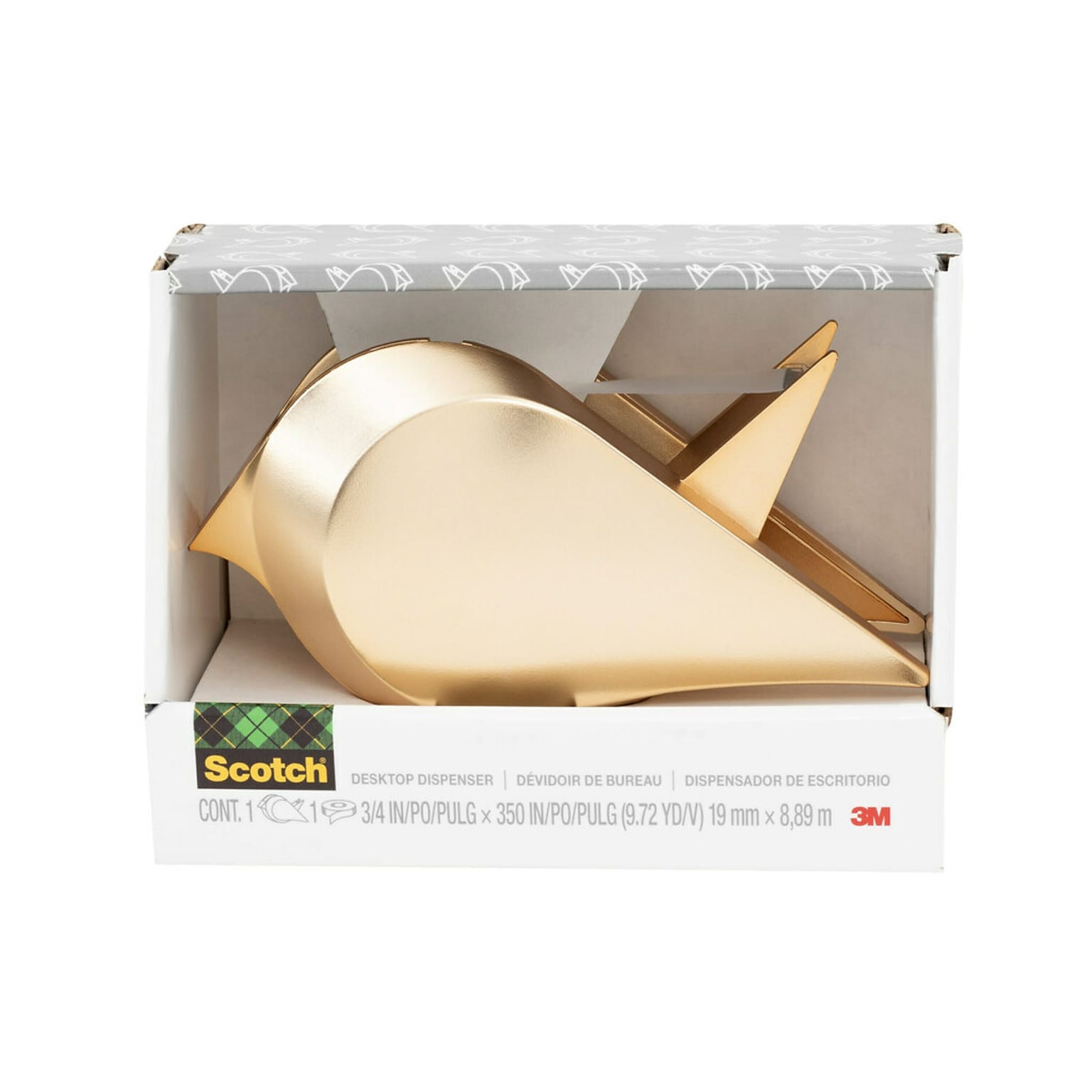 Scotch Desktop Tape Dispenser, Bird Dispenser (C48-Bird-G)