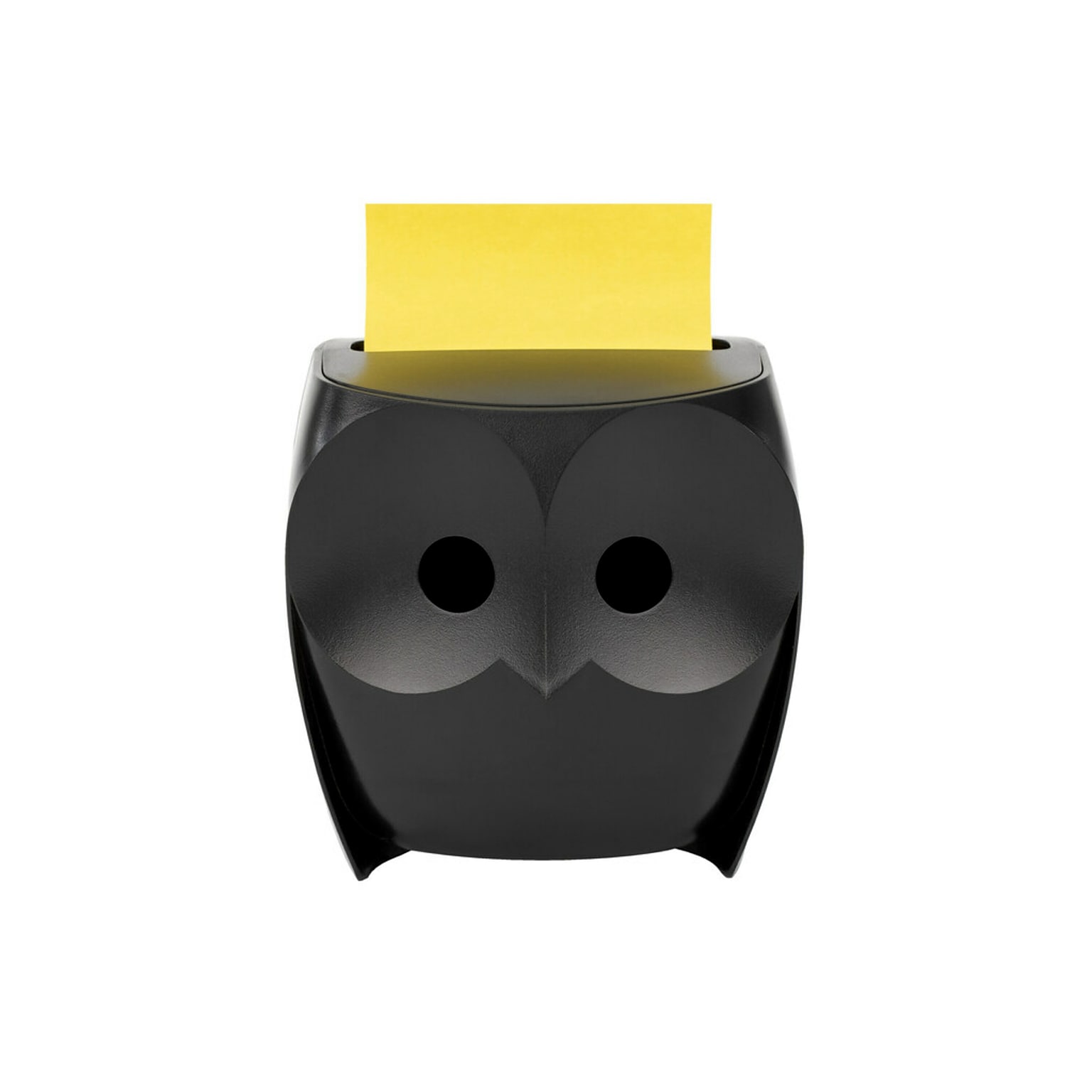 Post-it Note Dispenser, Owl Design, Black (OWL-330-BK)