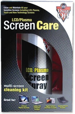 Falcon Dust Off LCD/Plasma Screen Spray Screen Cleaning Kit, 6.76 oz. (DPTCL)