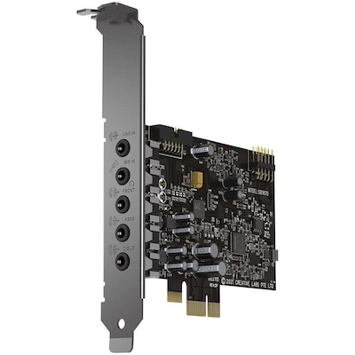 Sound Blaster Audigy FX V2 PCI Express 5.1 Sound Channels Gaming Sound Card (70SB187000000)