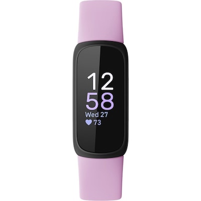 Google Fitbit Inspire 3 Health & Fitness Tracker, Lilac Bliss / Black (FB424BKLV-US)