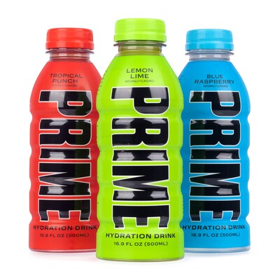 Prime Hydration Drink Variety Pack, 16.9 oz., 15/Pack (220-02384)