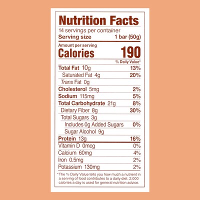 Nick's Protein Bar Almond Choklad, 1.76 oz, 14/Pack (220-02352)