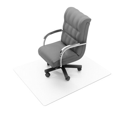 Floortex Ultimat Carpet Chair Mat, 48" x 60", Designed for Medium-Pile Carpet, Clear Polycarbonate (1115223ER)