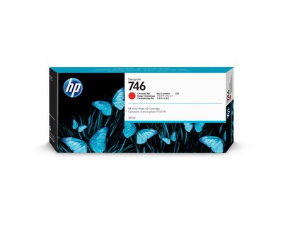 HP 746 Red Standard Yield Ink Cartridge (P2V81A)
