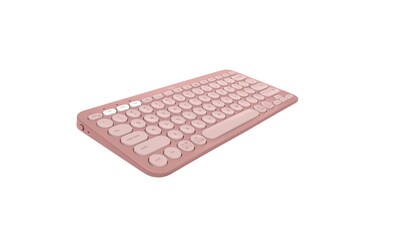 Logitech PEBBLE KEYS 2 K380S Wireless Slim Keyboard , Tonal Rose (920-011777)