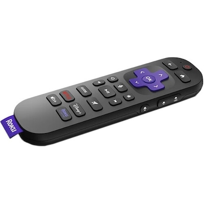 Roku Voice Remote Pro 2nd Ed TV Remote Control, Black (RCB1R)