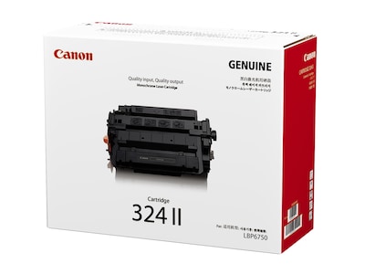 Canon 324 II Black High Yield Toner Cartridge (CNM3482B003AA) | Quill.com