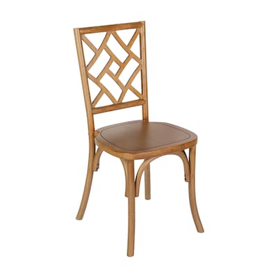 Flash Furniture Brooklyn Contemporary Wood Dining Chair, Pecan (ZH81005PEC)