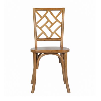 Flash Furniture Brooklyn Contemporary Wood Dining Chair, Pecan (ZH81005PEC)