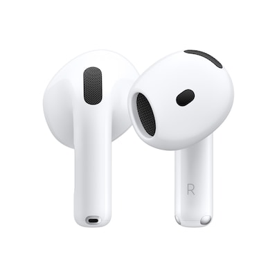 Apple AirPods Noise-Canceling Earbuds with USB-C Charging Case, 4th Generation, Bluetooth, White  (M