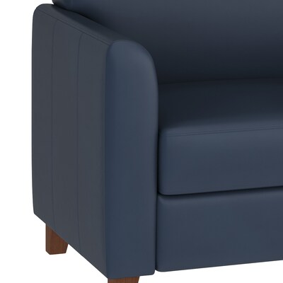 Flash Furniture HERCULES Diplomat Series LeatherSoft Guest Chair, Navy (BT8271NVY)