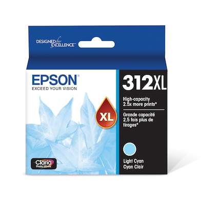Epson T312XL Light Cyan High Yield Ink Cartridge