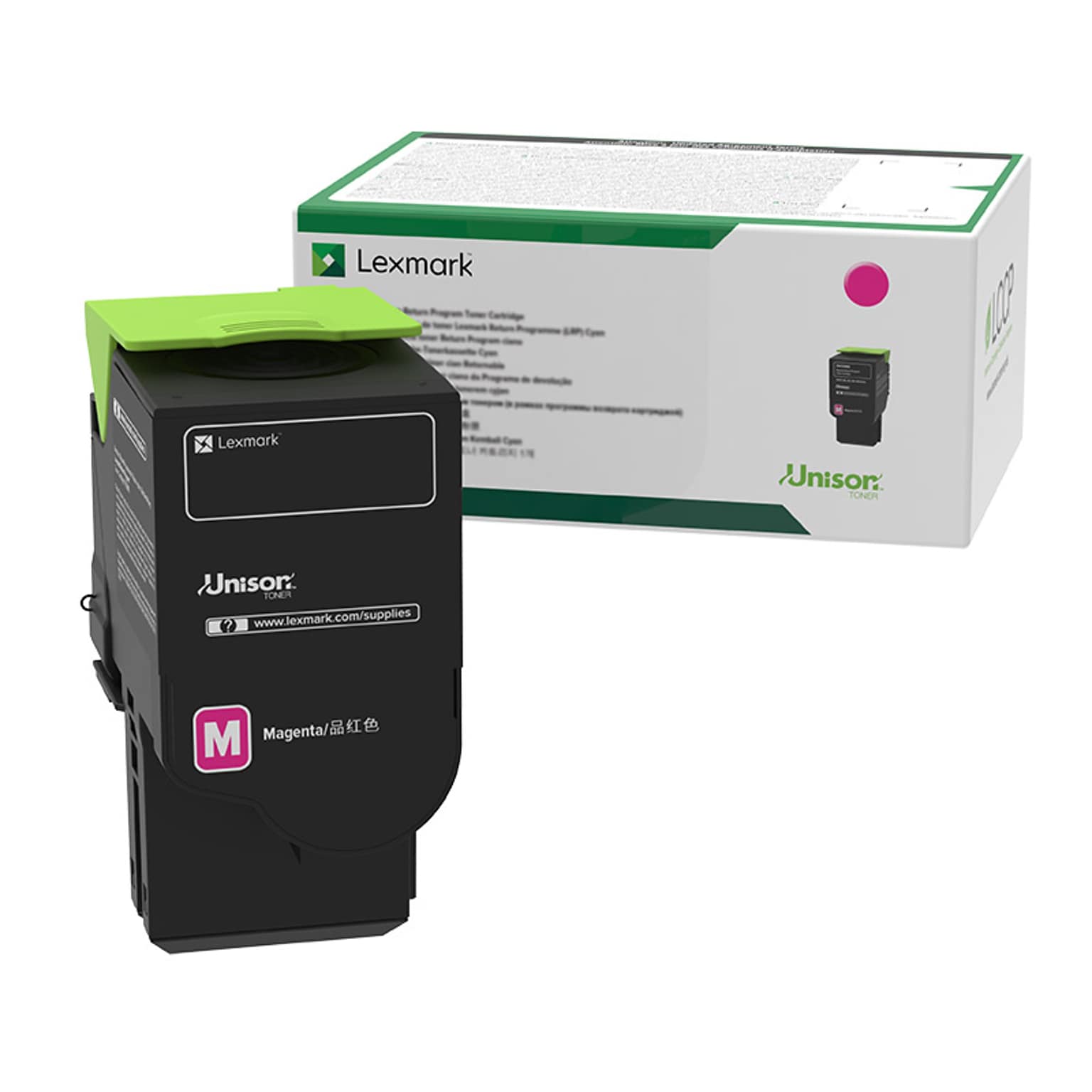 Lexmark 78 Magenta Extra High Yield Toner Cartridge, Prints Up to 5,000 Pages (78C1XM0)