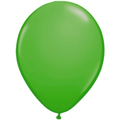 JAM Paper® Party Balloons, 12 Inch Latex Balloons, Green, 36/Pack (377834370A)