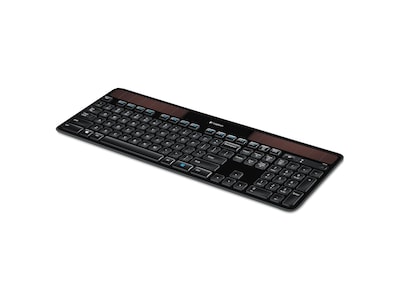 Logitech Solar K750 Wireless Keyboard, Black (920-002912) | Quill.com