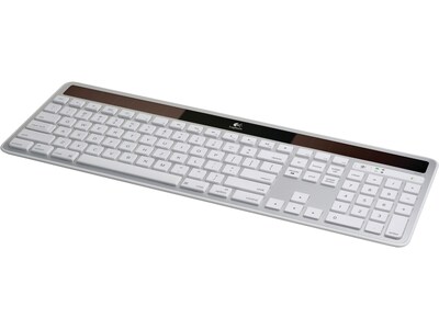 Logitech Solar K750 for Mac Wireless Keyboard, White (920-003677) |  Quill.com