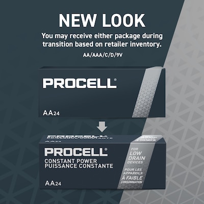 Duracell PROCELL 9V Alkaline Battery, 12/Pack (PC1604/PC1604BK)