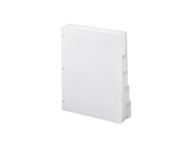 Smead Blank Dividers, 5-Tab, White, 20 Sets/Box (89415)