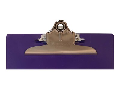 Saunders Recycled Plastic Clipboard, Letter Size, Purple (21606)