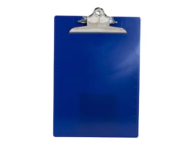 Saunders Recycled Plastic Clipboard, Letter Size, Blue (21602)