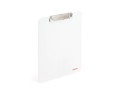 Poppin Plastic Clipboard, White (100149)