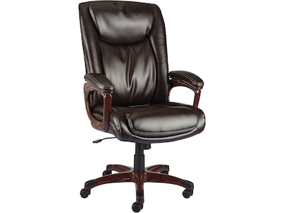 Bonded leather best sale desk chair