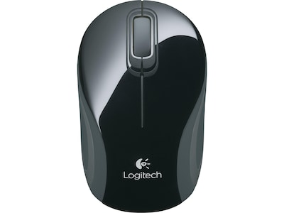 Logitech Mini Wireless Optical Mouse, Black (910-002726) |