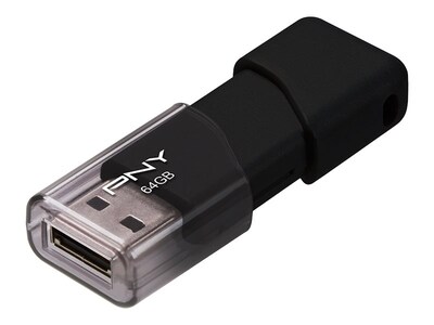PNY Attaché 3 64GB USB 2.0 Flash Drive (P-FD64GATT03-GE) | Quill.com