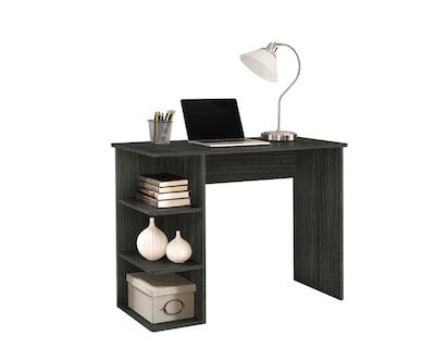 Easy 2 Go 40"W Student Desk with Bookcases, Gray (WE-OF-0146G)