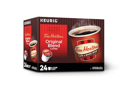 Tim Hortons Original Blend Arabica Coffee Keurig® K-Cup® Pods, Medium Roast, 96/Box (063209112813CT)
