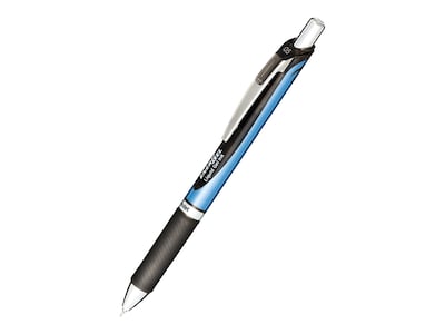 Pentel EnerGel Deluxe RTX Retractable Gel Pens, Fine Point, Black, Dozen (BLN75-A)