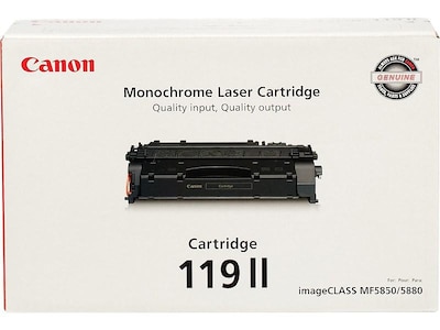 Canon 119 Black High Yield Toner Cartridge (3480B001) | Quill.com